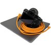 Kabel do tetheringu USB-C - USB-C TETHER TOOLS TetherPro Right Angle 4.6m, 5 Gb/s, 60W Pomarańczowy Kolor Pomarańczowy