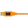Kabel do tetheringu USB - Mini-B 8-Pin TETHER TOOLS Pro 4.6m Pomarańczowy Gwarancja 12 miesięcy