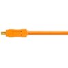 Kabel do tetheringu USB - Mini-B 8-Pin TETHER TOOLS Pro 4.6m Pomarańczowy Kabel kątowy Nie