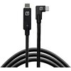 Kabel do tetheringu USB-C - USB-C TETHER TOOLS TetherPro Right Angle 4.6m, 5 Gb/s, 60W Czarny