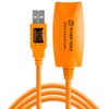 Kabel do tetheringu USB - USB 2.0 TETHER TOOLS Pro 5m Pomarańczowy