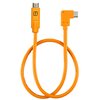 Kabel do tetheringu USB-C - USB-C TETHER TOOLS Pro 0.5 m 10 Gb/s Pomarańczowy Gwarancja 12 miesięcy