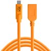Adapter USB-C - USB-A TETHER TOOLS Pro 4.6m Pomarańczowy