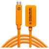 Kabel do tetheringu USB-C - USB-C Core TETHER TOOLS Boost Pro 5m, 10 Gb/s Pomarańczowy
