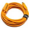 Kabel do tetheringu USB-C - USB-C Core TETHER TOOLS Boost Pro 5m, 10 Gb/s Pomarańczowy Kolor Pomarańczowy