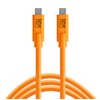 Kabel do tetheringu USB-C - USB-C TETHER TOOLS Pro 3m, 5 Gb/s, 3 A Pomarańczowy