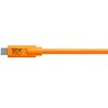 Kabel do tetheringu USB-C - USB-C TETHER TOOLS Pro 4.6m 10 Gb/s 60W Pomarańczowy Gwarancja 12 miesięcy