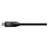 Kabel do tetheringu USB 3.0 - USB-C TETHER TOOLS Pro 4.6m 5 Gb/s Czarny Długość[m] 4.6