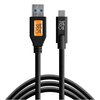 Kabel do tetheringu USB 3.0 - USB-C TETHER TOOLS Pro 4.6m 5 Gb/s Czarny