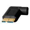 Kabel  do tetheringu USB - Micro-B TETHER TOOLS Pro 4.6m 5 Gb/s Czarny Kabel kątowy Tak