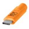 Kabel do tetheringu USB-C - Micro-B 5-Pin TETHER TOOLS Pro 4.6m 480 Mb/s Pomarańczowy Gwarancja 12 miesięcy