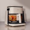 Air Fryer Frytkownica beztłuszczowa JIMMY AF3 z 360-stopniową cyrkulacją powietrza i z przezroczystą konstrukcją garnka Funkcje dodatkowe Możliwość dodawania składników w dowolnym momencie