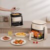 Air Fryer Frytkownica beztłuszczowa JIMMY AF3 z 360-stopniową cyrkulacją powietrza i z przezroczystą konstrukcją garnka Funkcje dodatkowe Smażenie na patelni