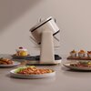 Air Fryer Frytkownica beztłuszczowa JIMMY AF3 z 360-stopniową cyrkulacją powietrza i z przezroczystą konstrukcją garnka Funkcje dodatkowe Funkcja przypomnienia o przewróceniu potrawy
