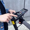 Uchwyt na telefon do roweru WOZINSKY WBHBK3 Czarny Materiał Guma