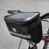 Torba rowerowa na kierownicę WOZINSKY WBB12BK Wymiary [mm] 220 x 157 x 132