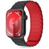 Pasek TECH-PROTECT IconBand Magnetic do Apple Watch 4/5/6/7/8/9/SE/Ultra (42/44/45/49mm) Czarno-czerwony