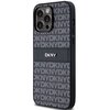 Etui DKNY Leather Mono Stripe & Metal Logo do Apple iPhone 14 Pro Czarny Seria telefonu iPhone