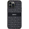 Etui DKNY Leather Mono Stripe & Metal Logo do Apple iPhone 14 Pro Czarny Model telefonu iPhone 14 Pro