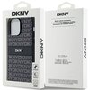 Etui DKNY Leather Mono Stripe & Metal Logo do Apple iPhone 14 Pro Czarny Marka telefonu Apple