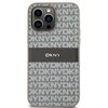 Etui DKNY Leather Mono Stripe & Metal Logo do Apple iPhone 14 Pro Max Beżowy Model telefonu iPhone 14 Pro Max