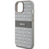 Etui DKNY Leather Mono Stripe & Metal Logo do Apple iPhone 14 Plus/15 Plus Beżowy Kompatybilność Apple iPhone 15 Plus