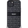 Etui DKNY Leather Mono Stripe & Metal Logo do Apple iPhone 14 Plus/15 Plus Czarny Model telefonu iPhone 14 Plus