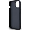 Etui DKNY Leather Mono Stripe & Metal Logo do Apple iPhone 14 Plus/15 Plus Czarny Dominujący kolor Czarny