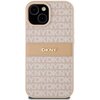 Etui DKNY Leather Mono Stripe & Metal Logo do Apple iPhone 14 Plus/15 Plus Różowy Model telefonu iPhone 14 Plus