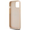 Etui DKNY Leather Mono Stripe & Metal Logo do Apple iPhone 14 Plus/15 Plus Różowy Dominujący kolor Różowy