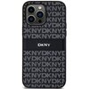Etui DKNY Leather Mono Stripe & Metal Logo do Apple iPhone 14 Pro Max Czarny Model telefonu iPhone 14 Pro Max