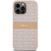Etui DKNY Leather Mono Stripe & Metal Logo do Apple iPhone 14 Pro Max Różowy Model telefonu iPhone 14 Pro Max