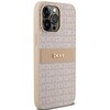 Etui DKNY Leather Mono Stripe & Metal Logo do Apple iPhone 14 Pro Max Różowy Kompatybilność Apple iPhone 14 Pro Max