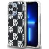 Etui DKNY IML Checkered Mono Pattern do Apple iPhone 15 Pro Czarny