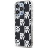 Etui DKNY IML Checkered Mono Pattern do Apple iPhone 15 Pro Czarny Typ Etui nakładka