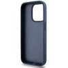 Etui DKNY Leather Mono Stripe & Metal Logo do Apple iPhone 15 Pro Niebieski Gwarancja 24 miesiące