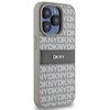 Etui DKNY Leather Mono Stripe & Metal Logo do Apple iPhone 15 Pro Beżowy Kompatybilność Apple iPhone 15 Pro