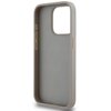 Etui DKNY Leather Mono Stripe & Metal Logo do Apple iPhone 15 Pro Beżowy Gwarancja 12 miesięcy