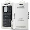 Etui DKNY Leather Mono Stripe & Metal Logo do Apple iPhone 15 Pro Czarny Marka telefonu Apple