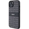 Etui DKNY Leather Mono Stripe & Metal Logo do Apple iPhone 13/14/15 Czarny Kompatybilność Apple iPhone 13