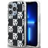 Etui DKNY IML Checkered Mono Pattern do Apple iPhone 15 Pro Max Czarny