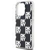 Etui DKNY IML Checkered Mono Pattern do Apple iPhone 15 Pro Max Czarny Dominujący kolor Czarny