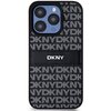 Etui DKNY Leather Mono Stripe & Metal Logo do Apple iPhone 15 Pro Max Czarny Model telefonu iPhone 15 Pro Max