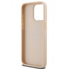 Etui DKNY Leather Mono Stripe & Metal Logo do Apple iPhone 15 Pro Max Różowy Dominujący kolor Różowy