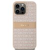 Etui DKNY Leather Mono Stripe & Metal Logo do Apple iPhone 15 Pro Max Różowy Model telefonu iPhone 15 Pro Max