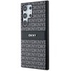 Etui DKNY Leather Mono Stripe & Metal Logo do Samsung Galaxy S24 Ultra Czarny Seria telefonu Galaxy S
