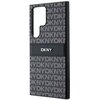 Etui DKNY Leather Mono Stripe & Metal Logo do Samsung Galaxy S24 Ultra Czarny Typ Etui nakładka
