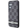 Etui DKNY Leather Checkered Mono Pattern & Printed Stripes do Samsung Galaxy S24+ Czarny Kompatybilność Samsung Galaxy S24+