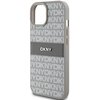 Etui DKNY Leather Mono Stripe & Metal Logo do Apple iPhone 13/14/15 Beżowy Kompatybilność Apple iPhone 13