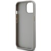 Etui DKNY Leather Mono Stripe & Metal Logo do Apple iPhone 13/14/15 Beżowy Kompatybilność Apple iPhone 14